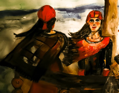 Op zee met de stuurman 