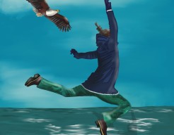 Jumping at the sea 2