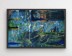 Multicolored abstract (2016, 90x115cm)