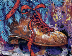 Scheve schaats rijden