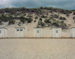 Strandhuisjes op Texel