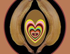 "Slipped banana peels"