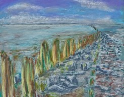 Eb op het Wad bij Moddergat