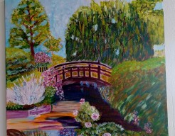 wandeling in het park