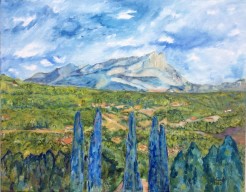 Wijngebergte Mont Saint Victoire