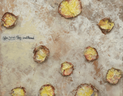 Like roses they scattered