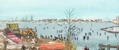 Winter op de Purmer Ee