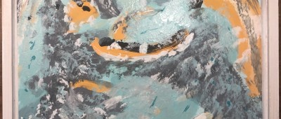 Variatie met turquoise 5