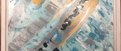 Variatie met turquoise 2