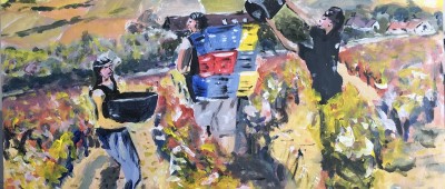 Wijngebergte zuid Frankrijk