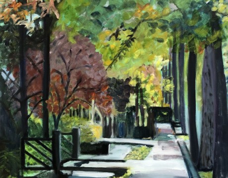 Poest van de Clementlaan in Poortugaal