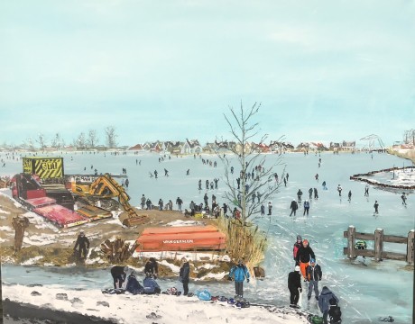 Winter op de Purmer Ee