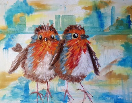 Skyline Almere robin