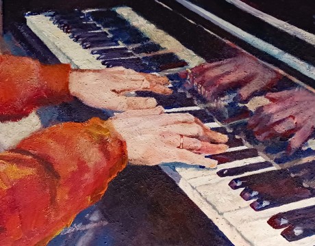 De handen van Wouter 