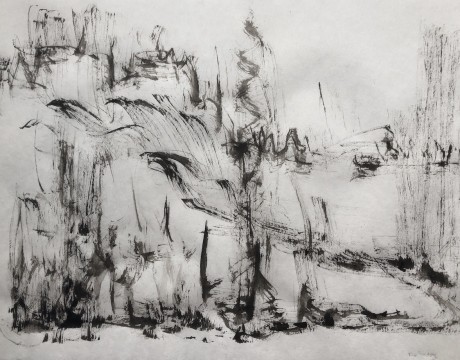 Dansend penseel op Mozart 