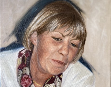 63. Zelfportret. Andere tijden. 