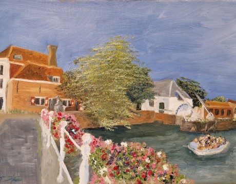 View from 'de stenenbrug' 