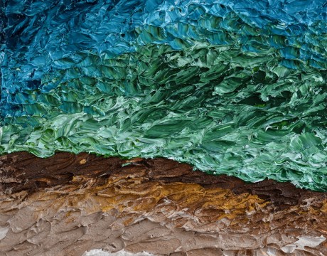 'Land meets the water'