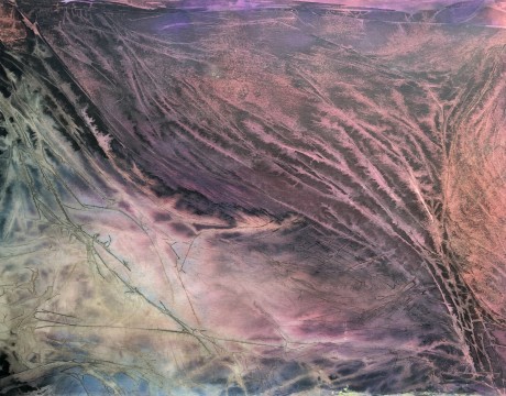 Dromerige creatie in aubergine 