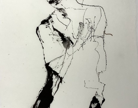 Model in snelschets - Sumi-e 