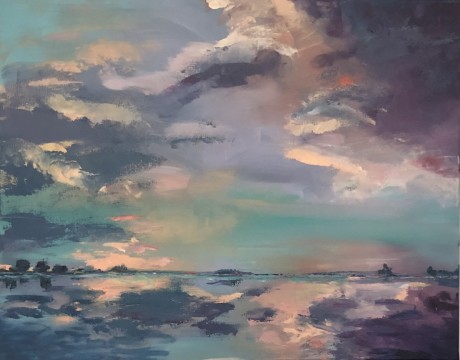 ‘Donkere en lichte luchten boven ‘t Roegwold’