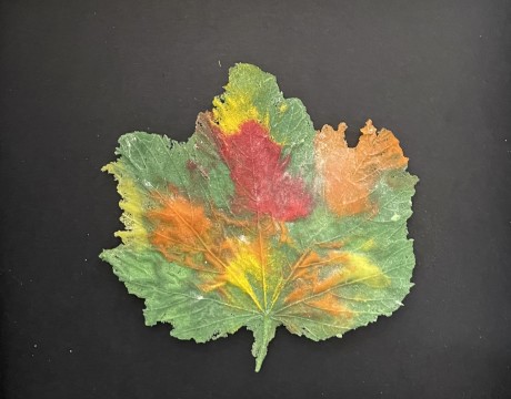 Blad van glas in lijst III