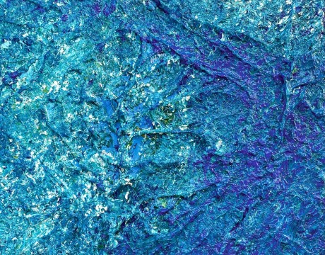 'Winter life in blue'