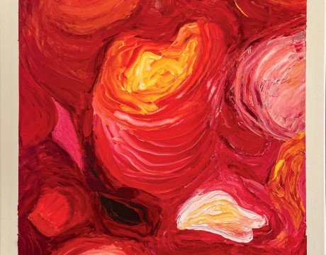 'A different life in red 3'