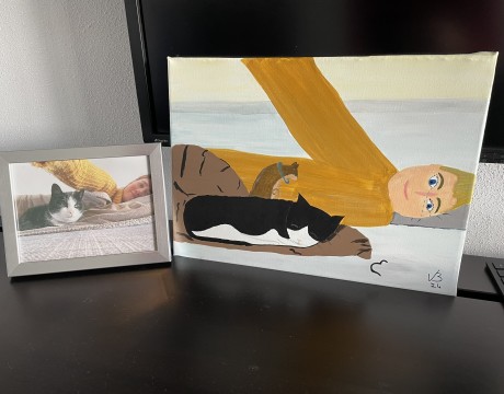 Laatste selfie met Ap