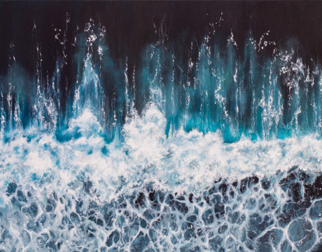 Out of the Blue (handgeschilderd)