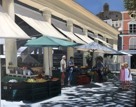 Overdekte markt Ibiza stad
