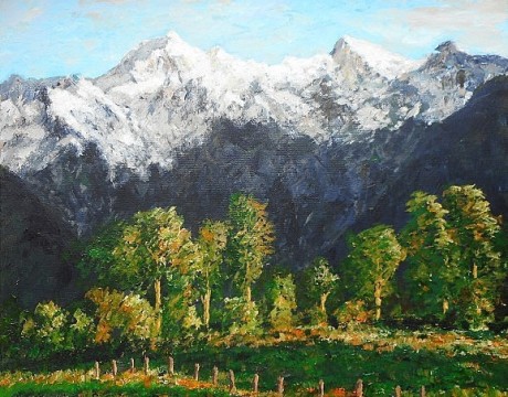 Southern Alps, South Island, New Zealand