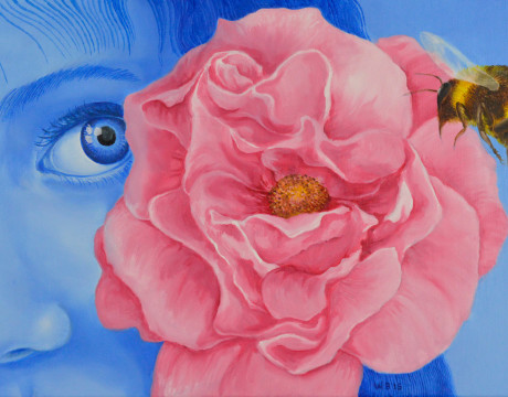 Rosa en de aardhommel