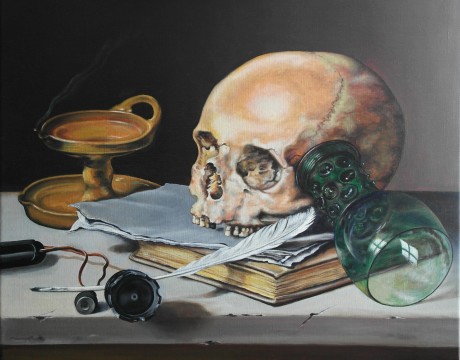 Vanitas naar Pieter Claesz