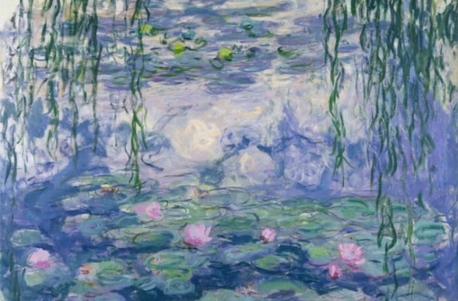 Kunstenaar Hans de Bruijn geïnspireerd door Monet