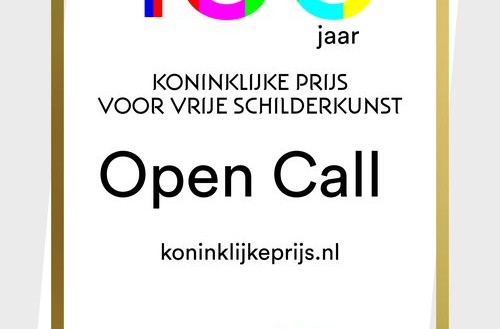 Open Call: Koninklijke Prijs voor Vrije Schilderkunst 2021