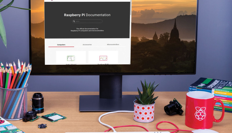 Die neue Dokumentationsseite wird mit Asciidoc erstellt und ist mehr auf den Raspberry Pi ausgerichtet
 