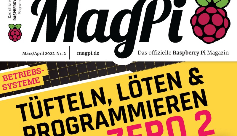MagPi März/April ist erhältlich!