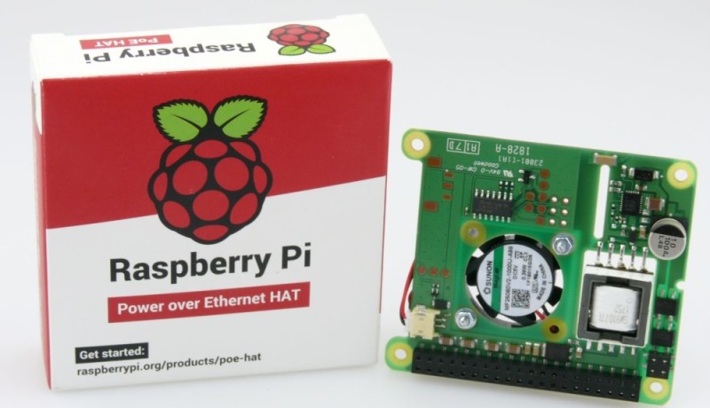 Banc d’essai : HAT Power over Ethernet pour Raspberry Pi