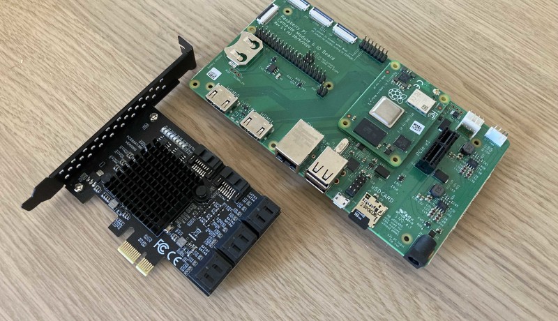 Le noyau Linux de Raspberry Pi contient maintenant le pilote du contrôleur PCI-E SATA