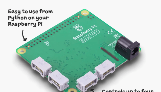 Raspberry Pi Build HAT - Carte d'extension pour Raspberry Pi