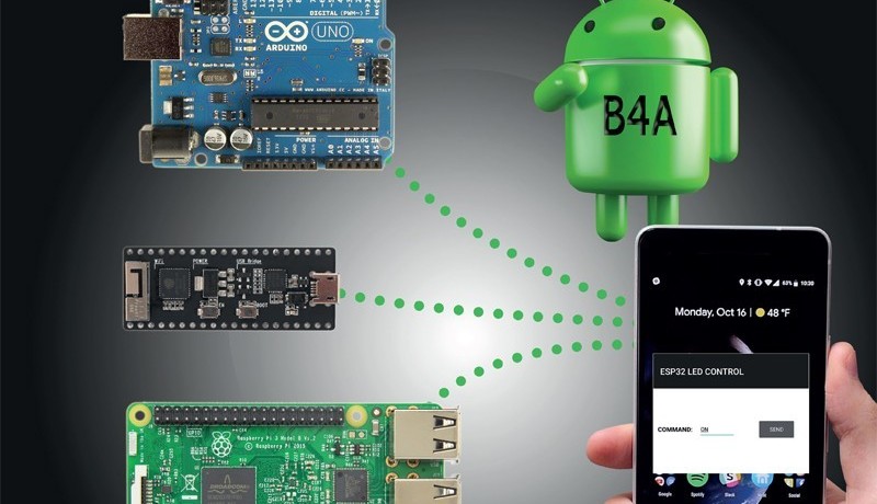 Leer mobiele apps ontwikkelen voor de Raspberry Pi, Arduino of ESP32   