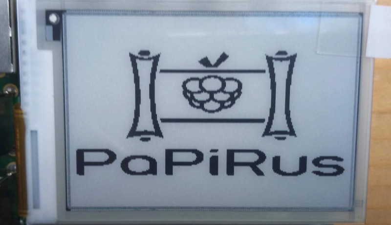 Review: PaPiRus ePaper Screen HAT voor de Raspberry Pi