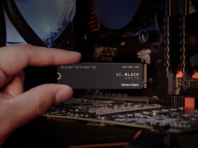 Western Digital introduceert WD Black SN770 SSD voor PC en PS5