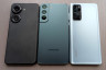 ASUS Zenfone 9 (links) naast Samsung Galaxy S22 en Huawei P40
