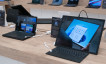 ASUS Zenbook 17 Fold OLED: rechts als 'desktop', links als laptop