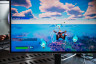 Samsung Odyssey OLED G8 (G80SD) in gebruik met Fortnite (close-up)