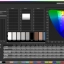 ASUS MQ149CD bottom sRGB CS - ColorChecker classic, black - dE2000