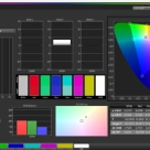 ASUS MQ149CD top Standard, Wide Gamut - Color Gamut - dE2000