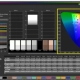 Eizo FlexScan FLT default vs sRGB - ColorChecker classic, black - ITP